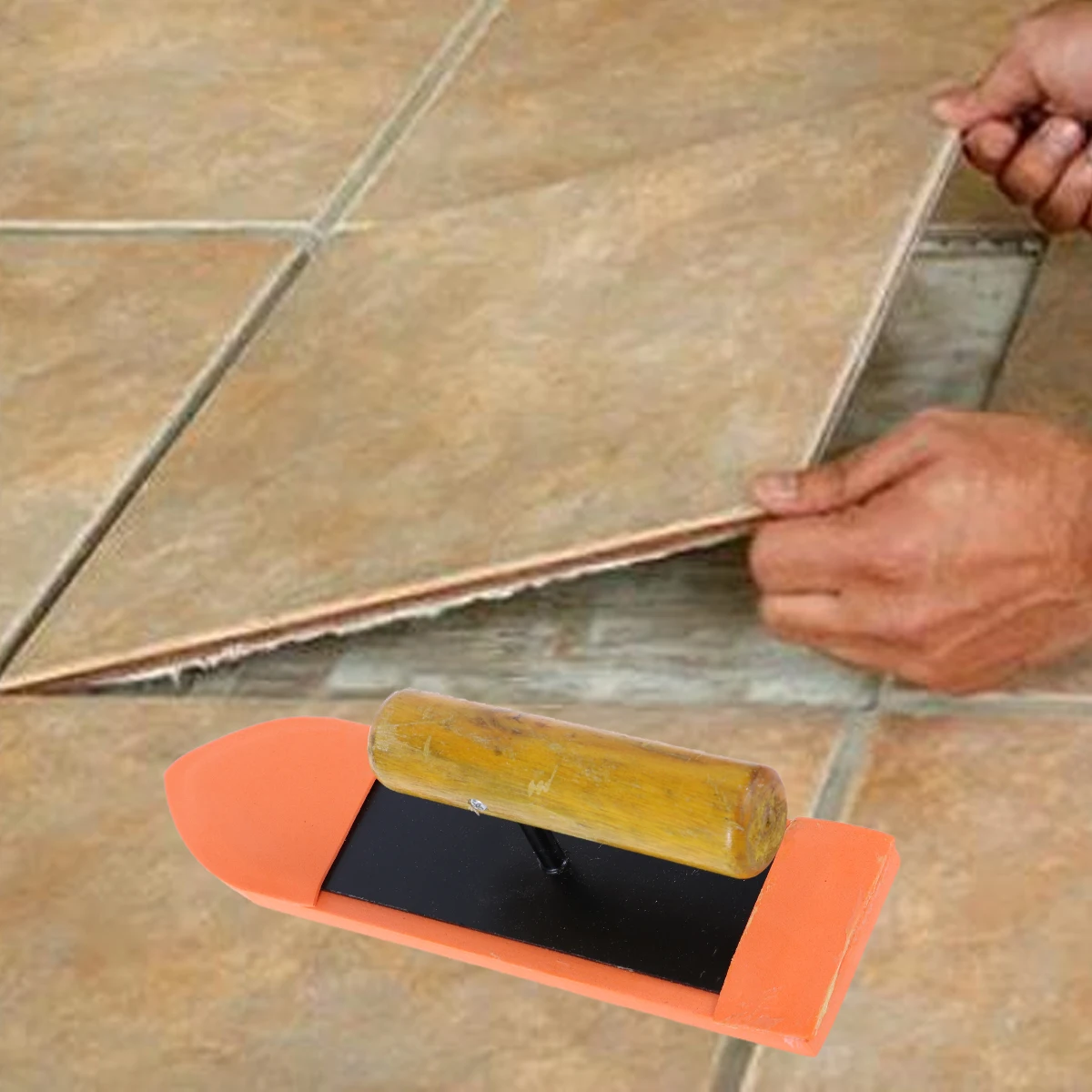 Деревянная ручка шатель для штукатурки губка дно стены краски пол плитка