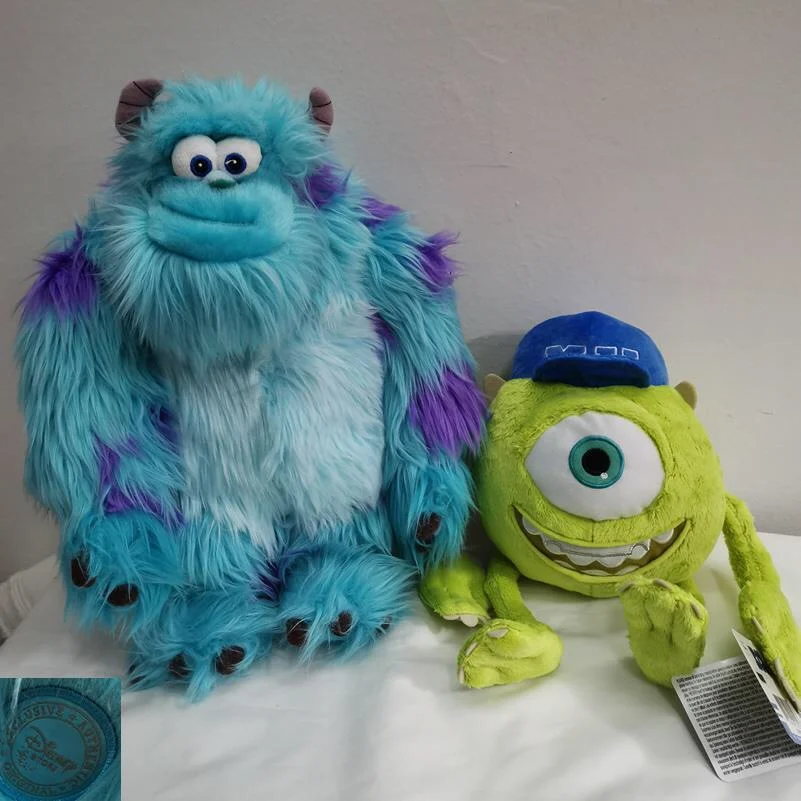 

Disney аниме Kawaii Monsters Inc пушистые длинные волосы Джеймс P университет Майк Вазовски плюшевые искусственные Куклы Мягкие набивные игрушки