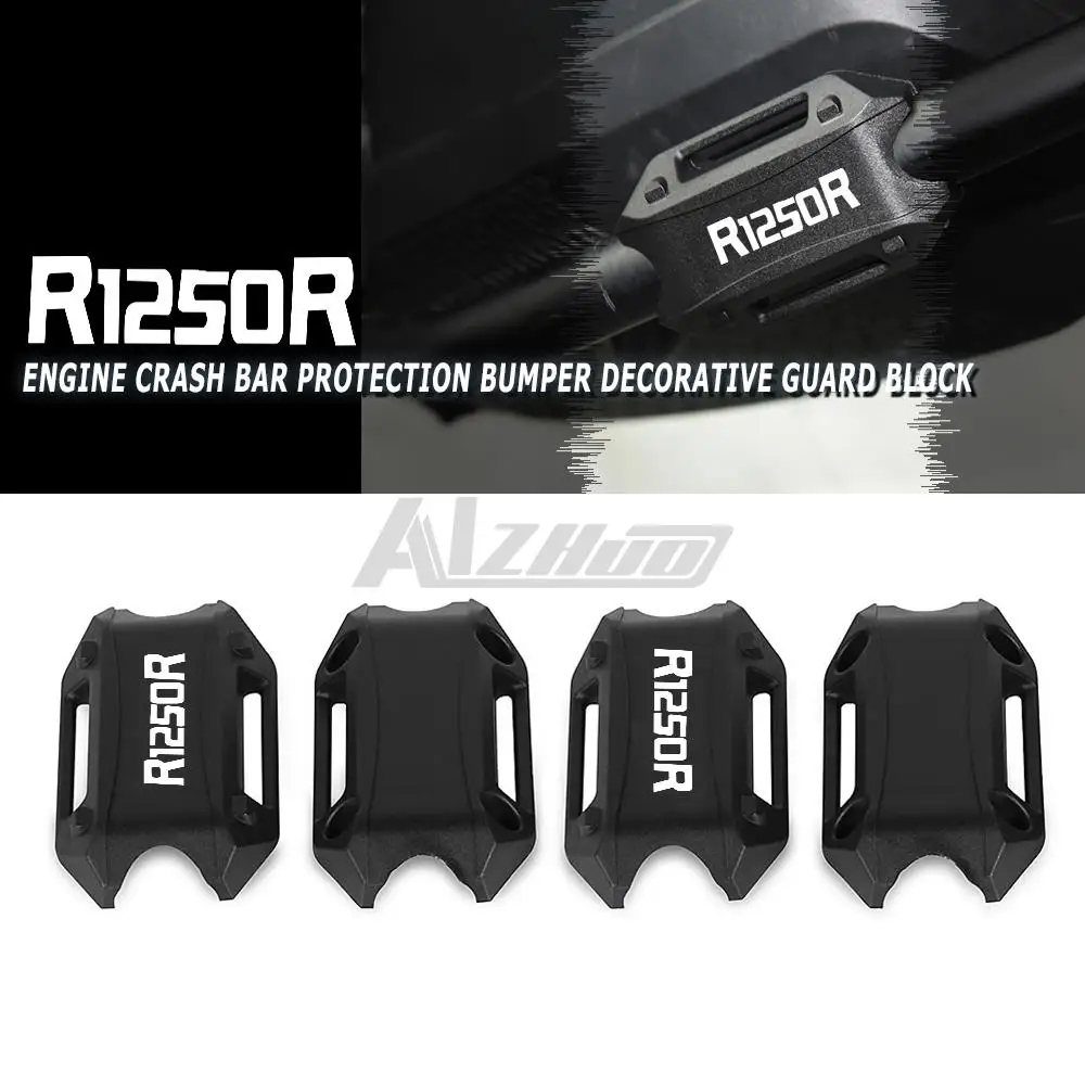 

Motorcycle 25mm Engine Crash bar Protection Bumper Decorative Guard Block FOR BMW R1250R R 1250 R 2014 2015 2016 2017 2018 2019+