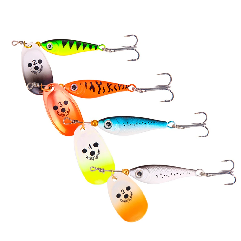 11g/15g/20g Rotating Metal Spinnerbait Fishing Lure Artificial Hard Bait Freshwater Saltwater Fishing BaitCarpFishing Tackle Hot