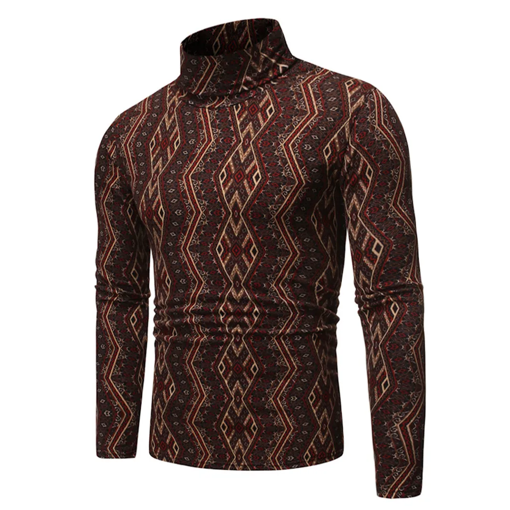 Мужской свитер Модный пуловер новинка Осень зима повседневный вязаный с длинным