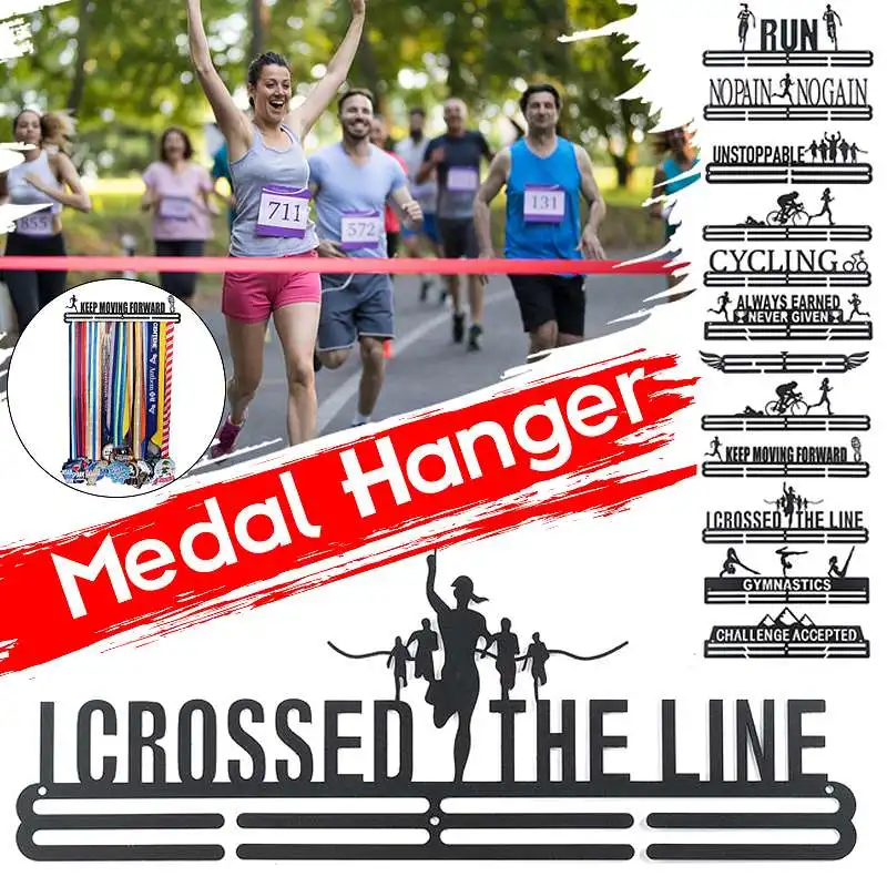Вешалка для медали демонстрационная стойка из нержавеющей стали спортивные бега