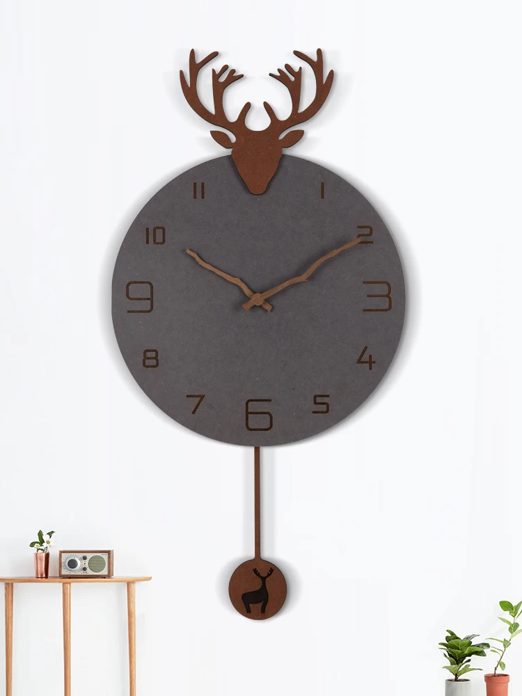 Маятниковый механизм настенных часов тихий большой не тикающий