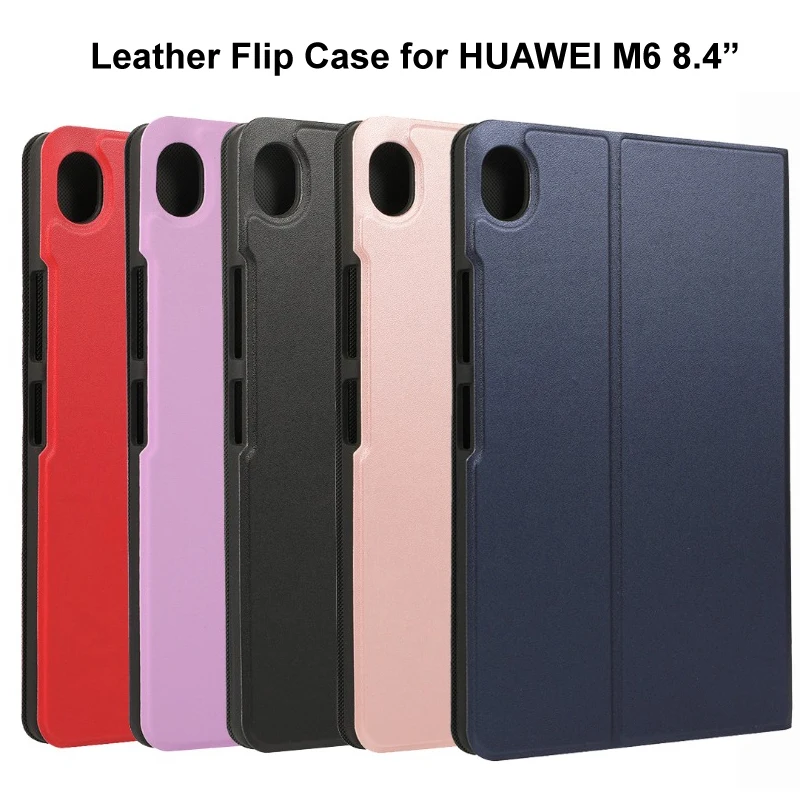 Высококачественный кожаный чехол книжка для HUAWEI Mediapad M6 8 4 дюйма подставка