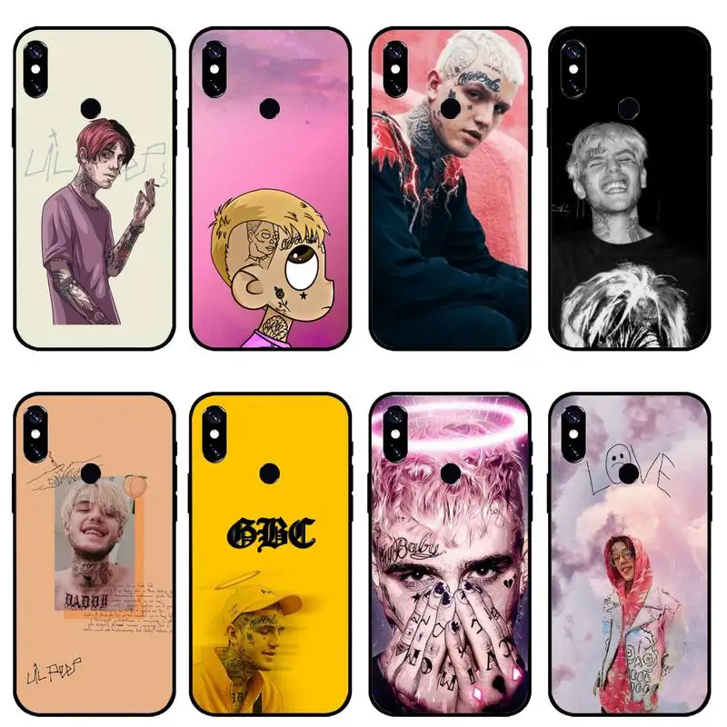 

Lil Peep Phone Case For Xiaomi Redmi note 7 8 9 pro 8T 9A 9S Mi Note 10 Lite pro