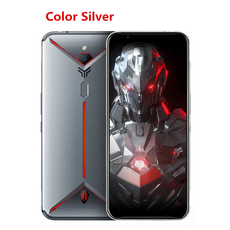 Мобильный телефон Nubia Red Magic 3S 8 Гб 128 ГБ 6,6" AMOLED Snapdragon855 Plus 5000 Мп+ Мп мАч Быстрая зарядка игровой телефон