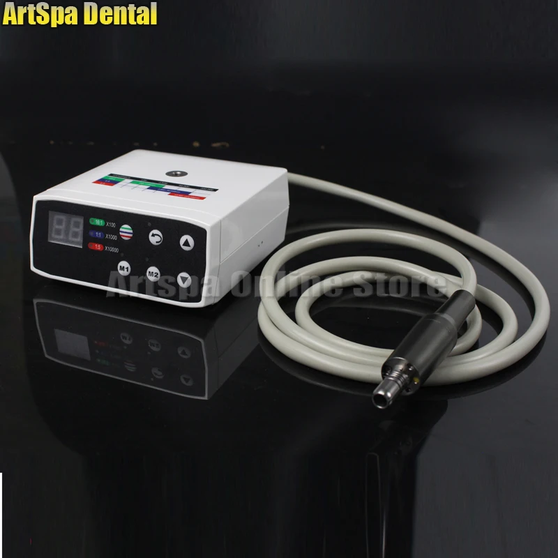 Dental Unit Brushless Micro Motor Fiber Optical  Low Speed Handpiece LED Increasing Electric Motor Handpiece Dentistry Materials