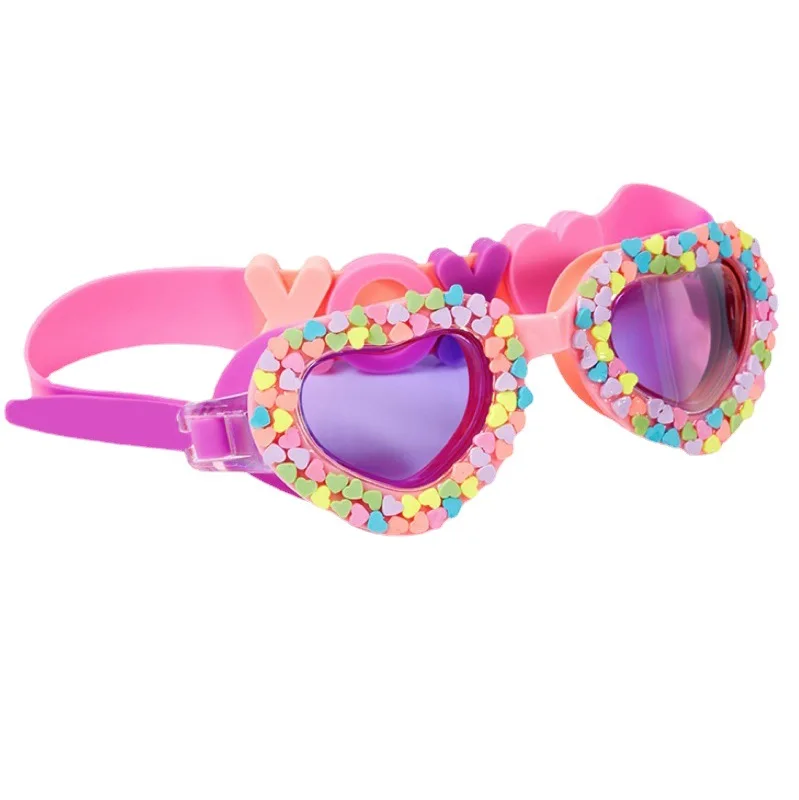 

Cartoon children's swimming goggles waterproof and anti-fog HD transparent big frame swimming goggles baby diving goggles