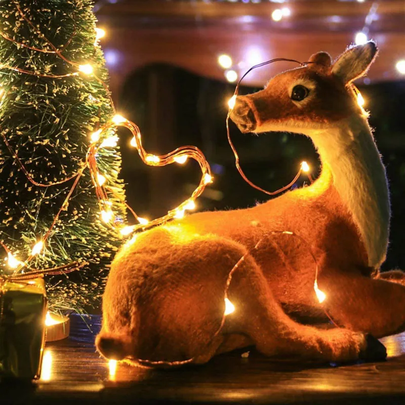 Светильники в форме винных бутылок 6 пакет Медный провод Светлячок Фея