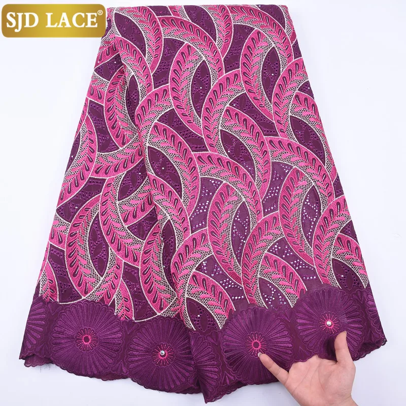 SJD кружева высокого качества африканская кружевная ткань тяжелая вышивка