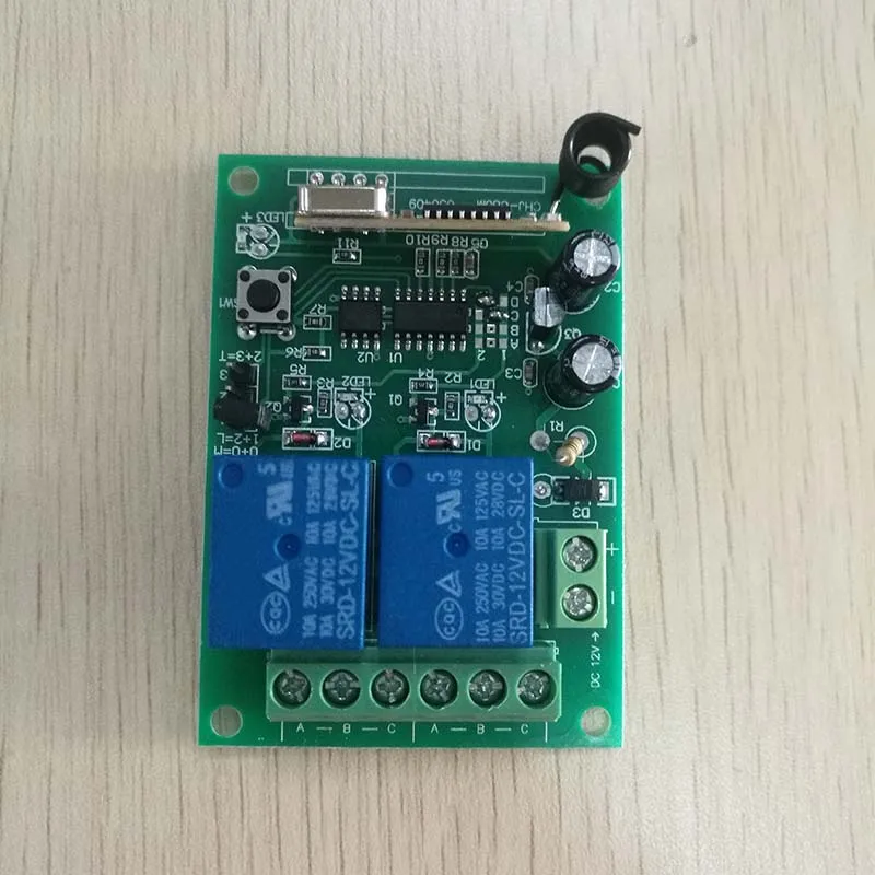 DC 12V 2CH реле беспроводной пульт дистанционного управления переключатель 3 шт