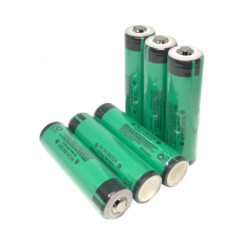 Литий ионная аккумуляторная батарея Panasonic 18650 3 7 в 3100 мАч литий NCR18650A с защитной