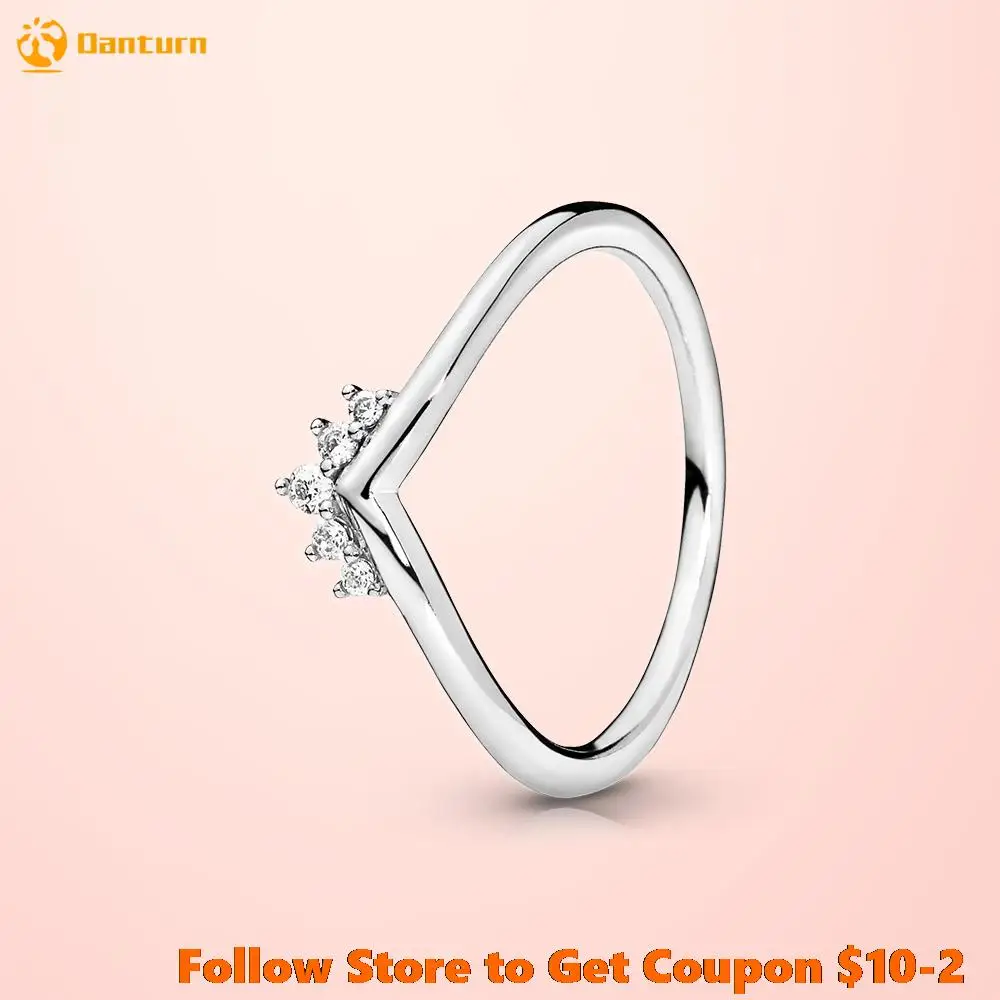 

Danturn New 925 Sterling Silver Rings Swirling Lines Ring Original Famous 925 Silver European Ring Women DIY Jewelry Making Gift