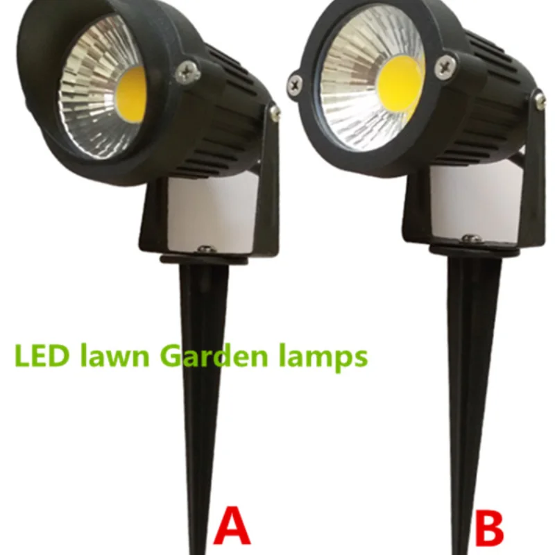 

1pcs AC/ DC12V/110V/ 220V 3W 5W COB LED Lawn Lamps Light IP65 Waterproof Landscape Outdoor Lights Garden Path Pond Light
