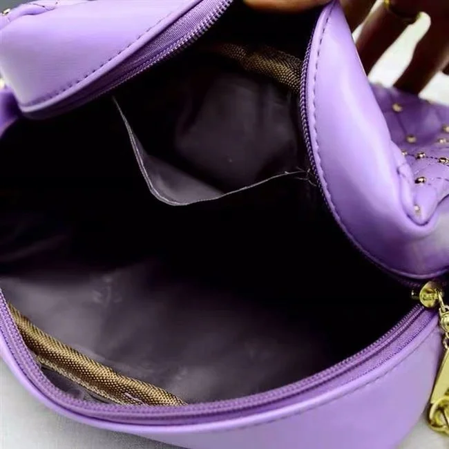 Женская мини-сумка с заклепками маленькая сумка-мессенджер короной 2019 | Багаж и