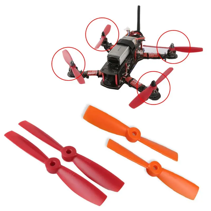 1 пара 5045 5X4 5 Prop Пропеллер CW CCW для QAV250 Multirotor Mini Quadcopter|Детали и аксессуары| |