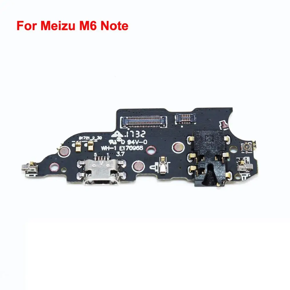Запасные части для платы разъема Meizu M5 / M3 Note M6 M5S плата с зарядным портом гибкий