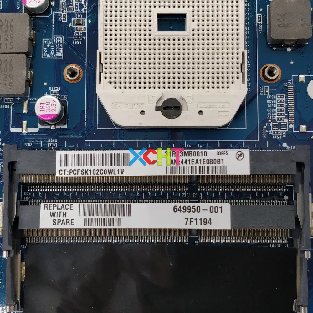 Материнская плата для ноутбука hp Pavilion G4-1000 G6-1000 Series 649950-001 DA0R23MB6D0 HD6470/1G, протестированная и идеально работающая материнская плата