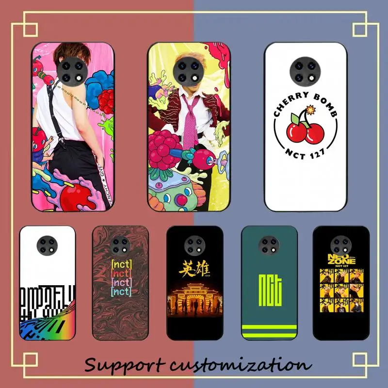 

kpop NCT 127 Neo Zone logo Phone Case For Xiaomi Redmi Note8A 7 5 Note8pro 8T 9Pro TPU Coque for note6pro Funda Capa