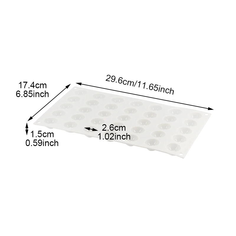 Микро купол 5 силиконовая форма для украшения торта шоколадных конфет мусс