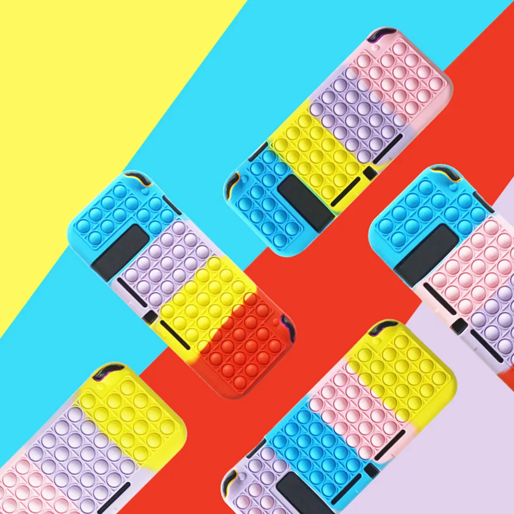 Силиконовый мягкий защитный чехол для игровой консоли Nintendo NS Switch | Электроника