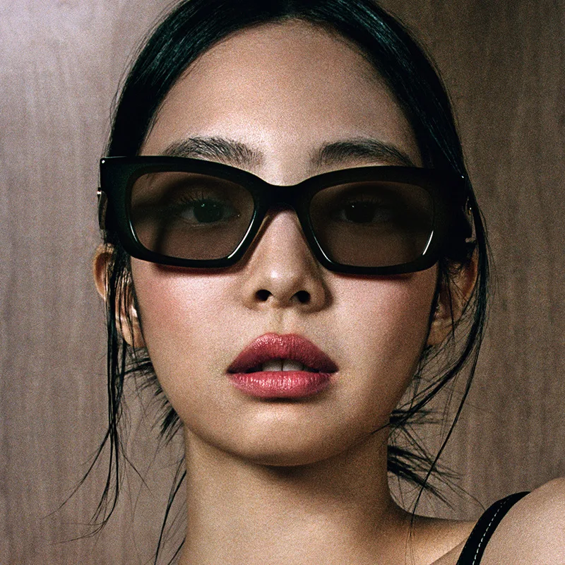 

new arrival 2022 futuristic jennie sunglasses women men uv400 retro small fashion sun glasses festival oculos de sol feminino