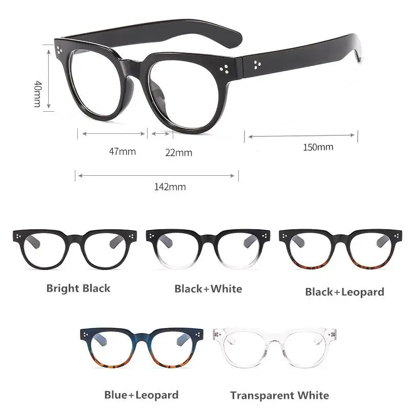 

LongKeeper 2020 Round Glasses Women Men Vintage Clear Lens Eyeglasses Ladies Fashion Small Eyeware Optical Spectacle Frame