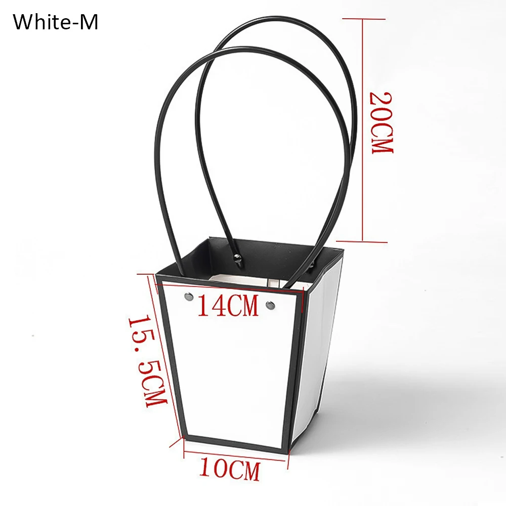 Портативный Цветочная коробка Водонепроницаемый бумага удобный упаковочная