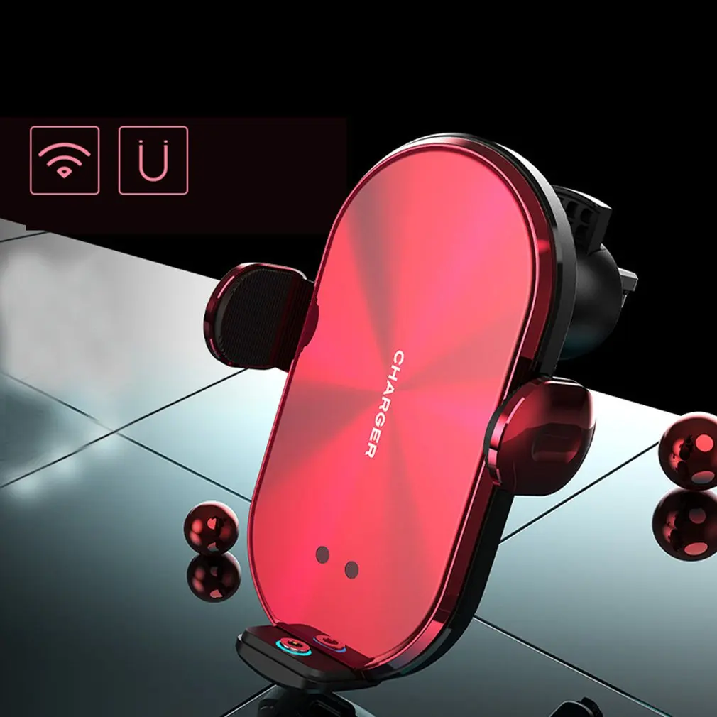 

Автомобильный держатель для телефона Magic Clip V30S, универсальный беспроводной магнитный держатель для телефона с интеллектуальной инфракрасн...