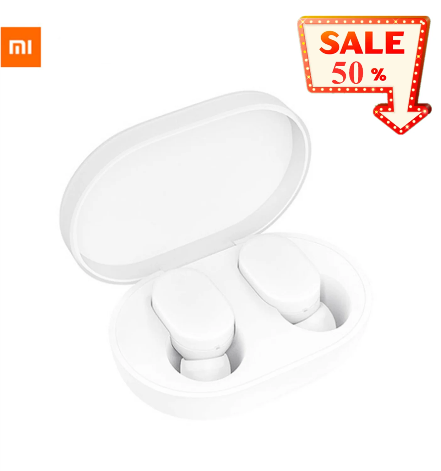 Оригинальные наушники Xiaomi AirDots Bluetooth 5 0 Youth Edition Mi True Wireless Touch function вкладыши