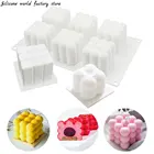 Силиконовый мир, силиконовый 3D кубик, фотоформа для торта, самодельные Украшения для ароматерапии, свечи, фотоформа