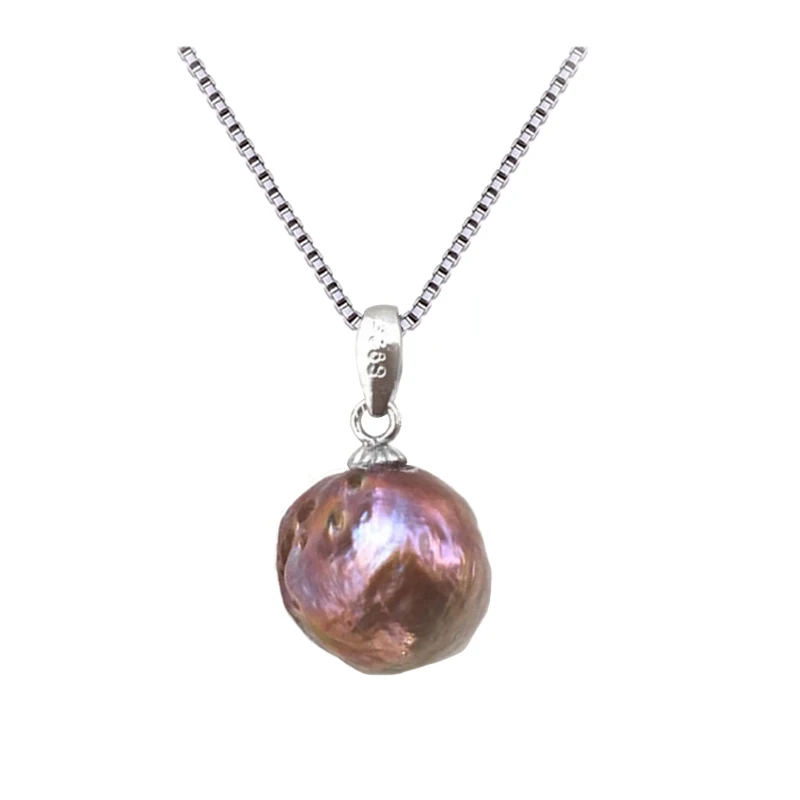 Женский кулон с жемчугом из натурального серебра 925 пробы 10 13 мм|pendants for women|f