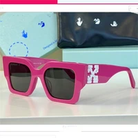 new fashion square frame sunglasses woman luxury big frame glasses brand outdoor leisure sunshade mirror