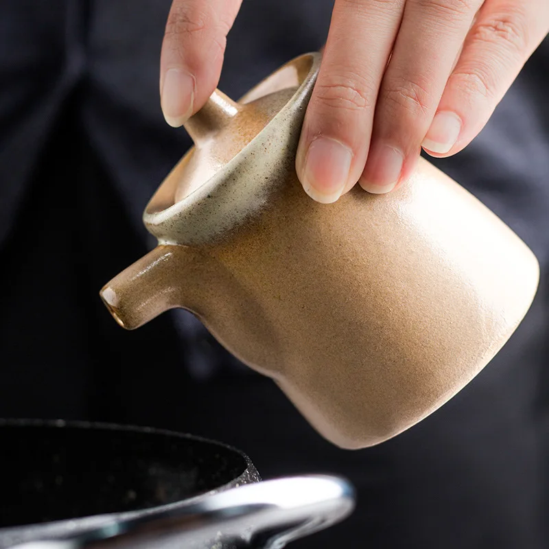 NIMITIME японский стиль печь глазурованная керамическая приправа горшок масло уксус