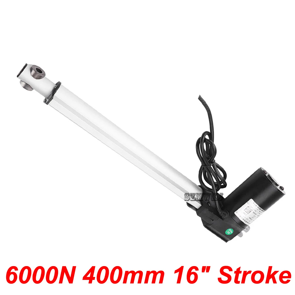 Фото 6000N 1320lbs 400 мм 16 "дюймов инсульт сверхмощный DC 12 В Электродвигатель для RV Авто 6000N 1320lbs 400 мм 16 "дюймов инсульт сверхмощный DC 12 В Электродвигатель для RV Авто