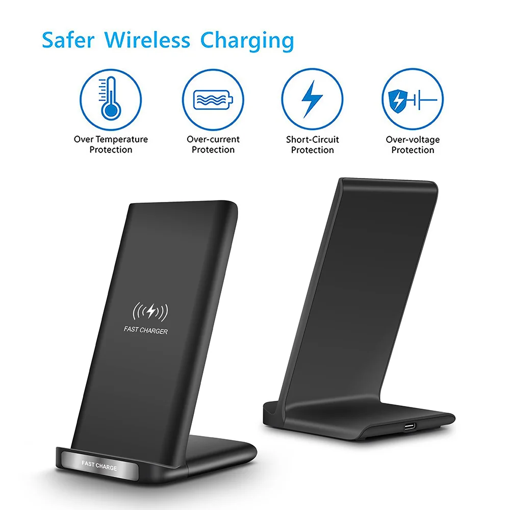

15W Wireless Charger Charging Stand For Huawei Honor6X Qi Fast Charging Holder For Honor 9X Pro 9A 9C 9i 7x For Huawei nova 7 SE
