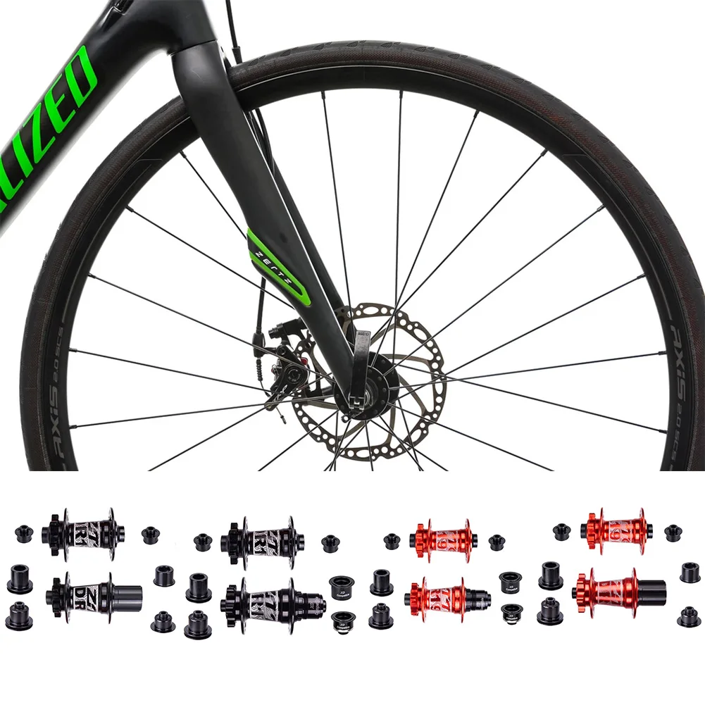 

32 Hole Front Rear Sealed Bearing Quick Release Thru Axle Durable High Performance Bicycle XD 142 12 100 135 Disc Brake Hub 32H