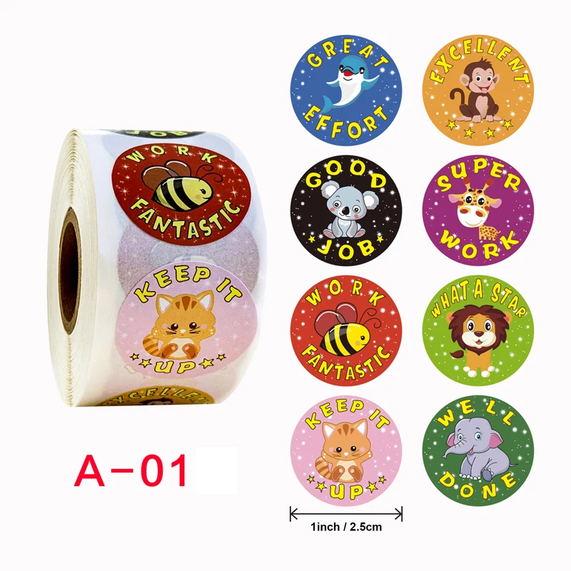 500 шт. детские наклейки с милыми животными | Игрушки и хобби