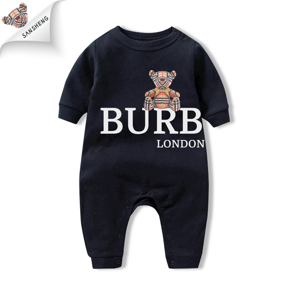 

2021 New Fashion Baby Warm Bodysuit Premium Baby Clothes Long Sleeve Bodysuit for Baby Bear Bodysuit