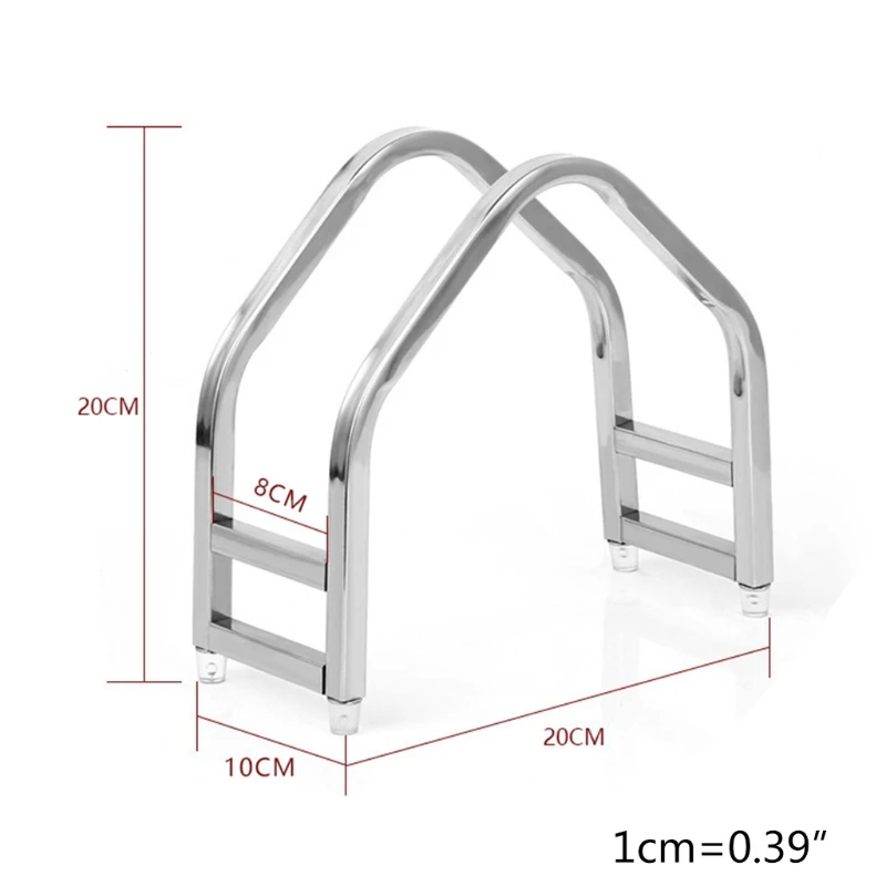 

Stainless Steel Double-layer Pot Lid Holder Durable Cutting Board Rack Kitchen Organizer Anti-slip Board Shelf Household