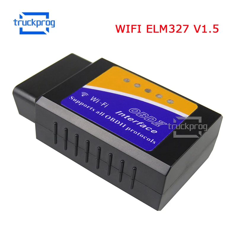OBD2 OBDII WIFI ELM327 V1.5 Диагностический сканер для iOS Android Bluetooth адаптер автомобильный