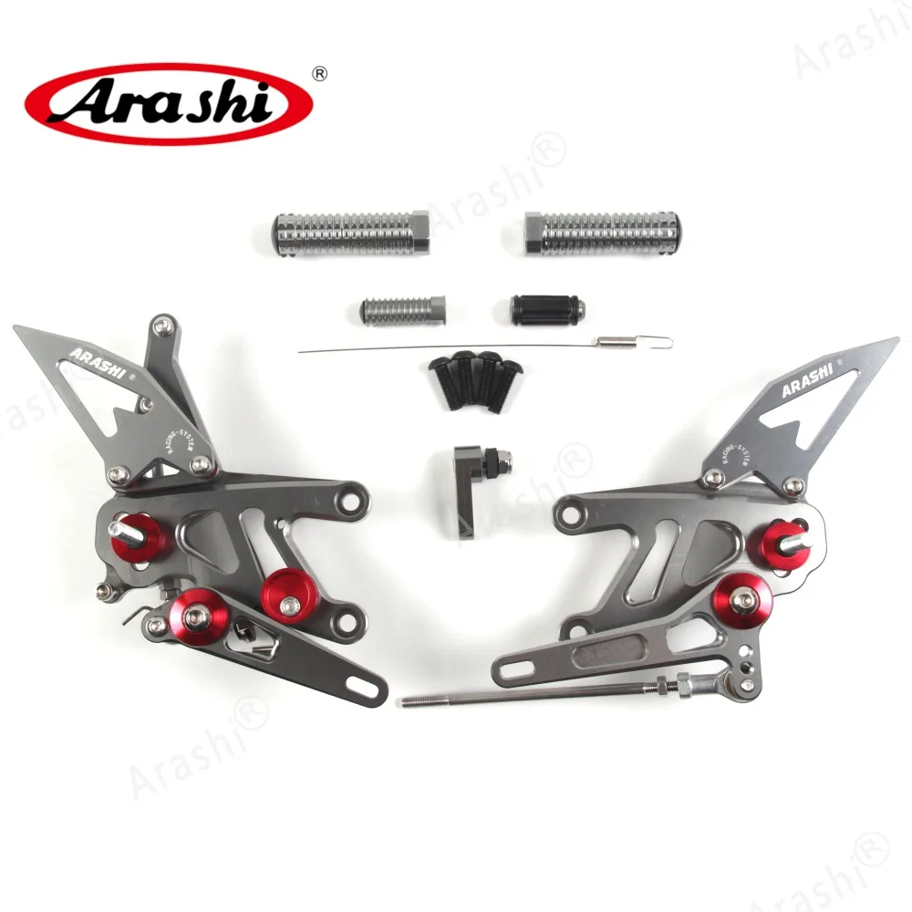 Arashi 1 Набор для APRILIA RSV4 фабрика APRC ABS 2013- CNC регулируемые Подножки подножки подножка мотоциклиста SBK SE 13 14 15 16