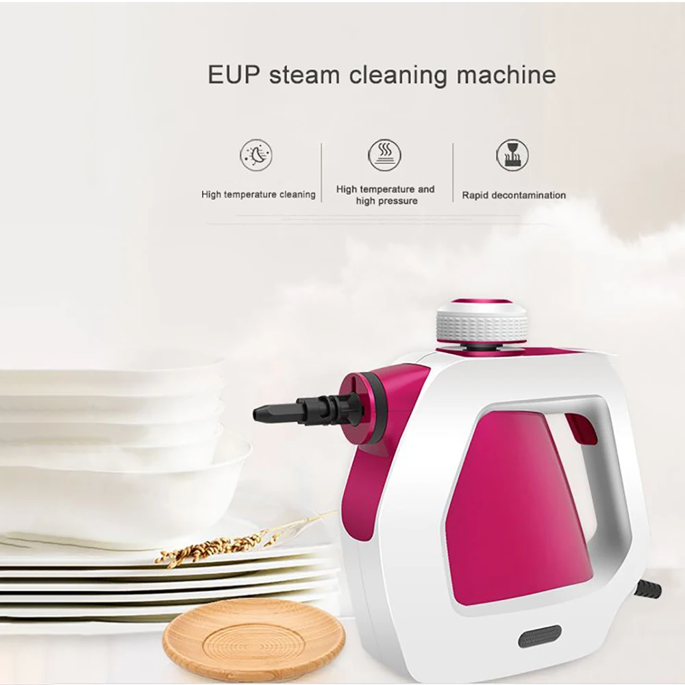 

220V 900W High Temperature Pressure Dry Steam Cleaning Equipment Handheld Steam Cleaner with Attachment