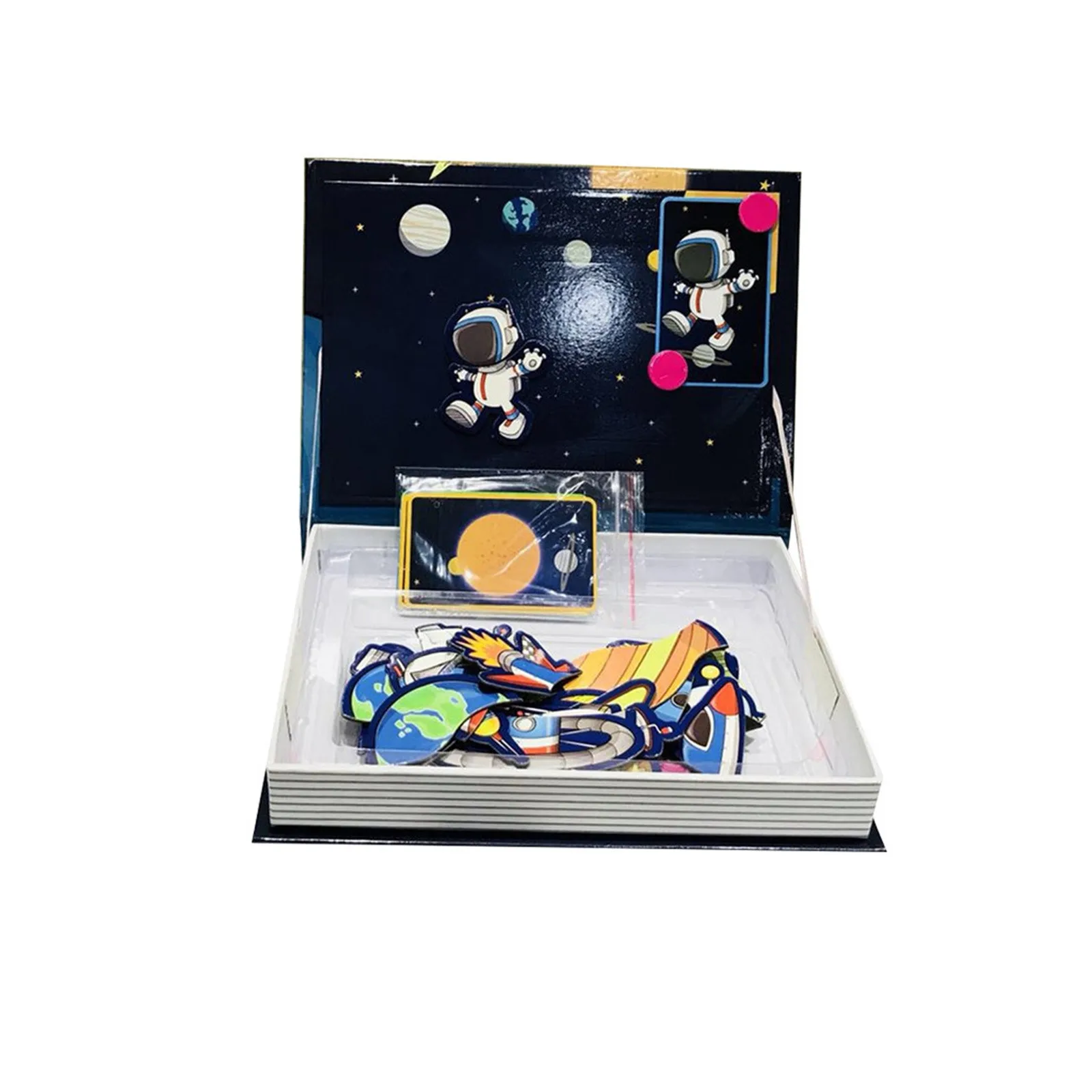 

A Set Of Interesting And Novel Space Puzzles Explore The Space Magnetic Puzzles Space Kids Puzzles Exquisite Artwork Puzzle Toys