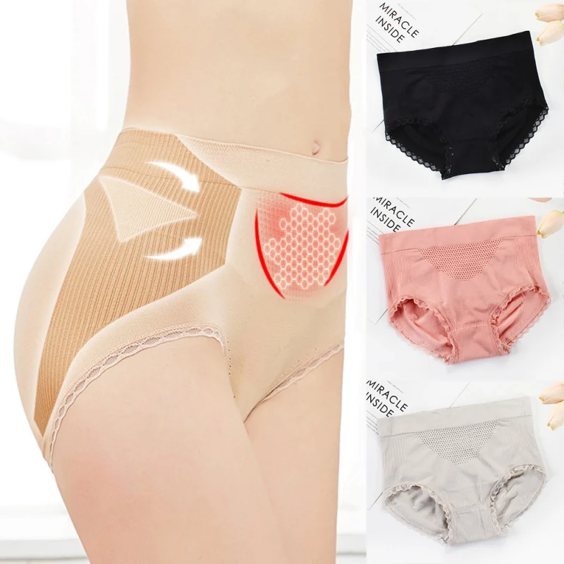 Сексуальные женские трусики с высокой талией женское теплое нижнее белье