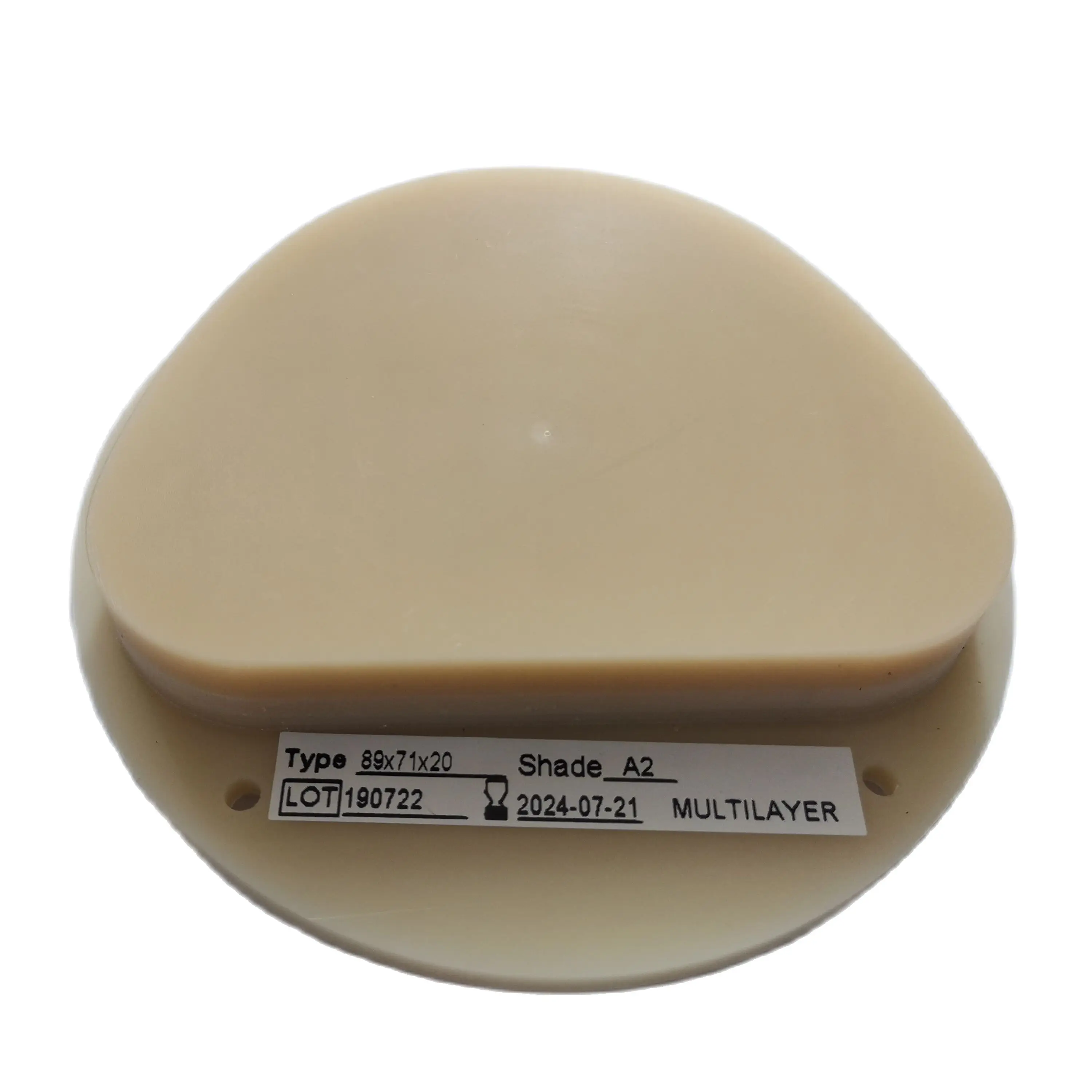 

Multilayer PMMA of 71mm system,Dental material and Temporary Crown,