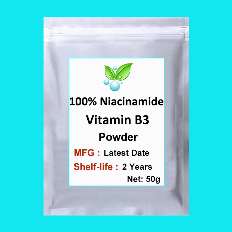 

100% Niacinamide Vitamin B3 Powder, Lower Cholesterol, Anti-aging, Improve Skin