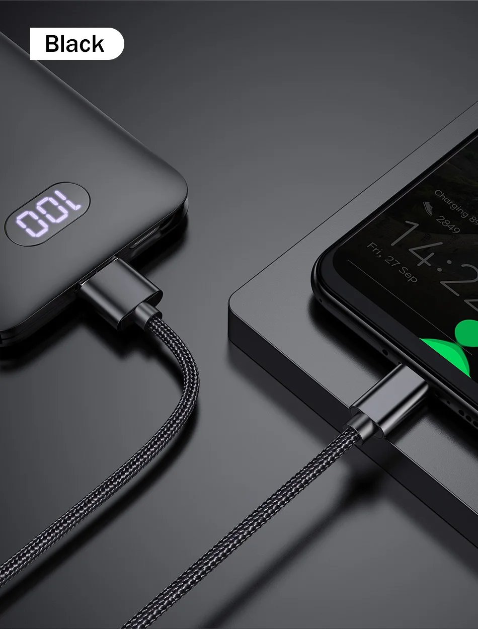 YKZ usb type-C кабель 3A быстрое зарядное устройство кабель для samsung S9 type-c кабель для передачи данных USB C зарядный кабель для huawei P30 Xiaomi Mi 9