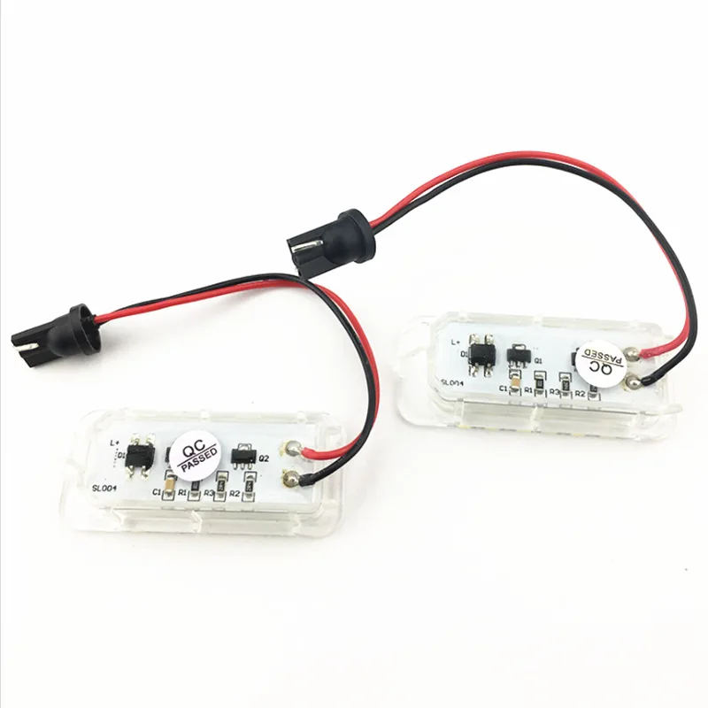 2x безошибочный светодиодный светильник для номерного знака 2835SMD белый Ford Focus Fiesta