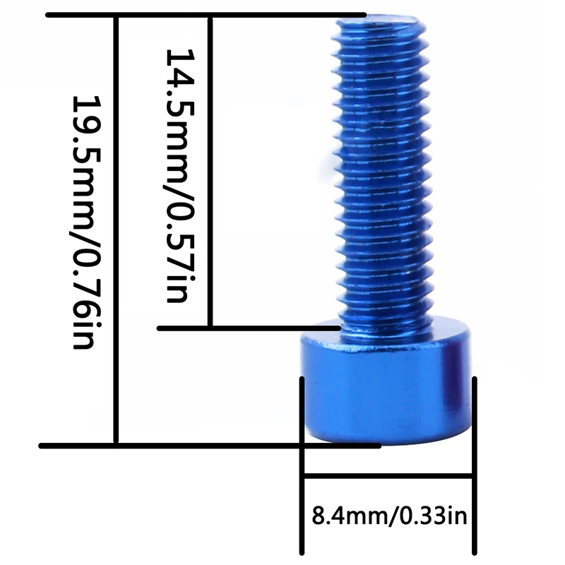 

4Pcs Bicycle Water Bottle Holder Screw Bicycle Bottle Bolt Bicycle Bottle Screw Aluminum Alloy Screws Bike Repair Accessory